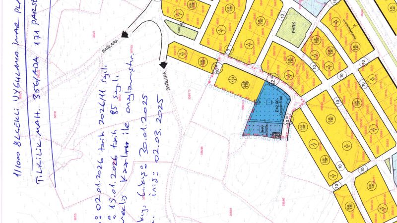 3194 SAYILI İMAR KANUNUN 8/B MADDESİ(TİLKİLİK MAHALLESİ 356 ADA 171 PARSEL)