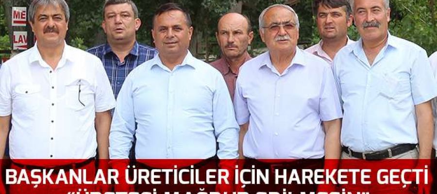ÜRETİCİ MAĞDUR EDİLMESİN